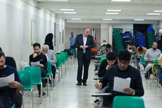  آزمون پذیرش دانشجوی پزشکی از مقطع کارشناسی در دانشگاه برگزار شد